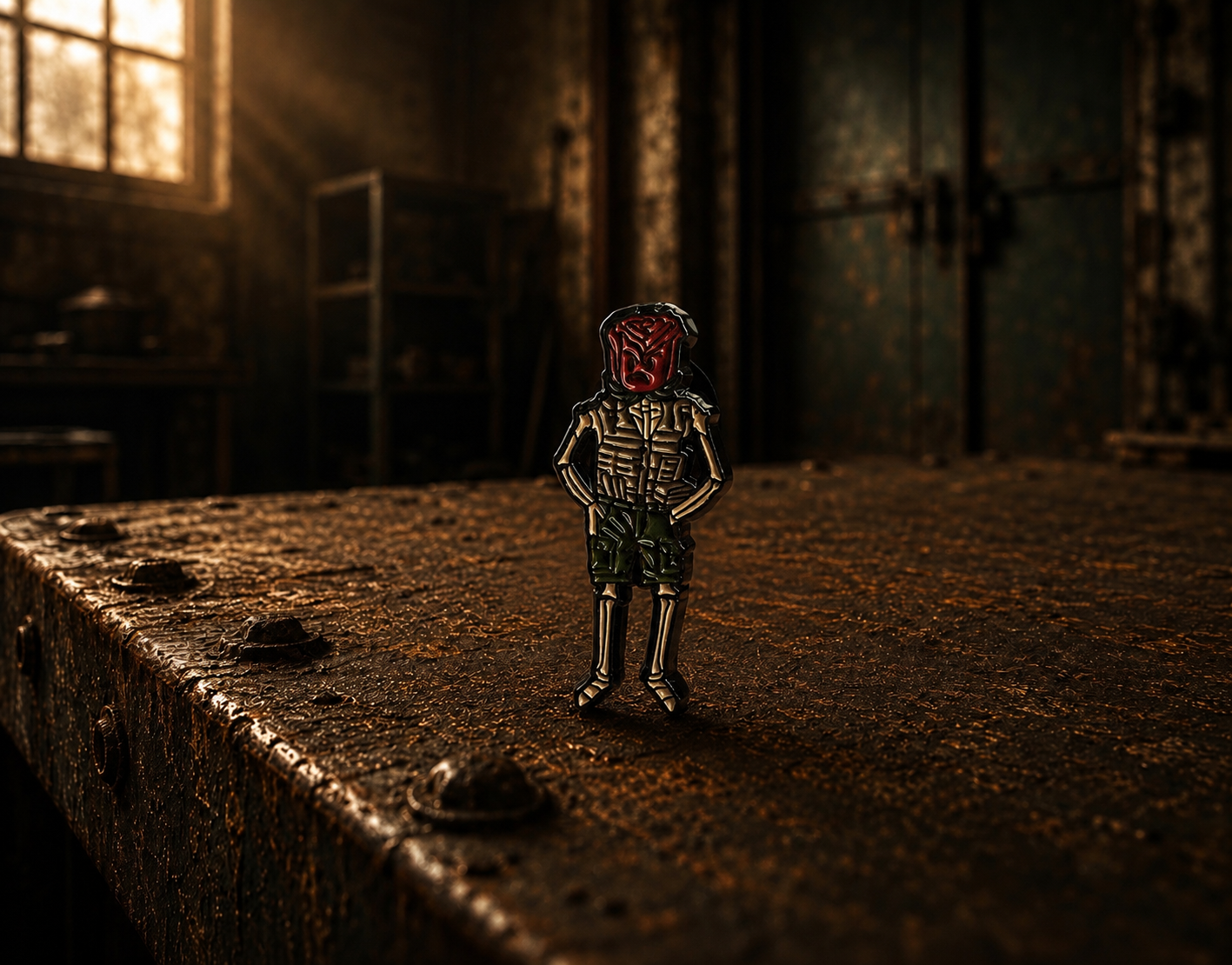 LB Raging Rose Hat Pin.