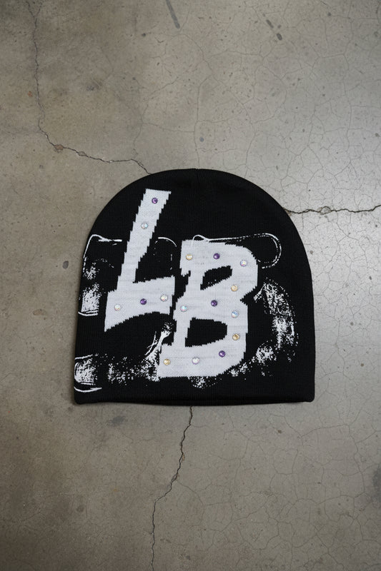 LB Black Painter Beanie.
