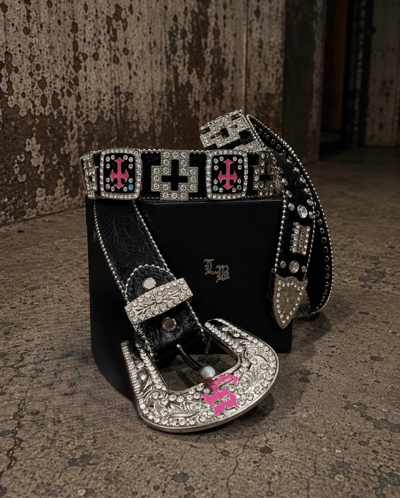 Last Breed Pink Western Icon Belt.