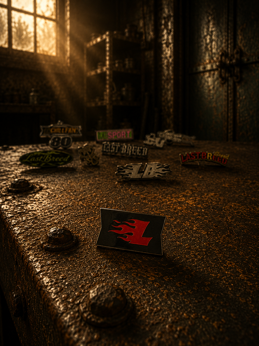 Last Breed Torch Hat Pin.