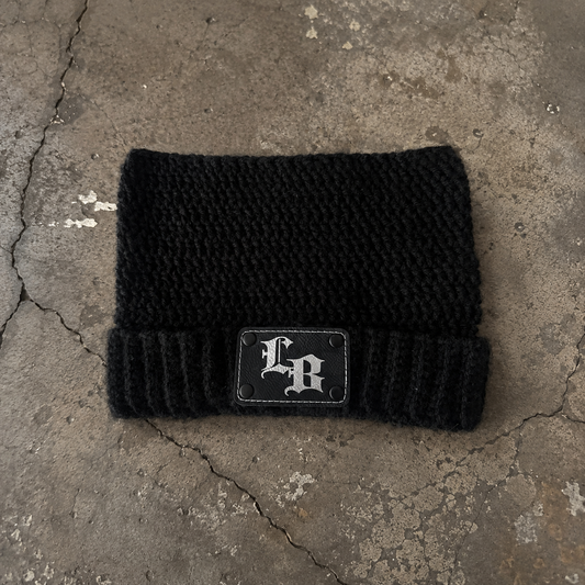 LB Hand Knitted Hat
