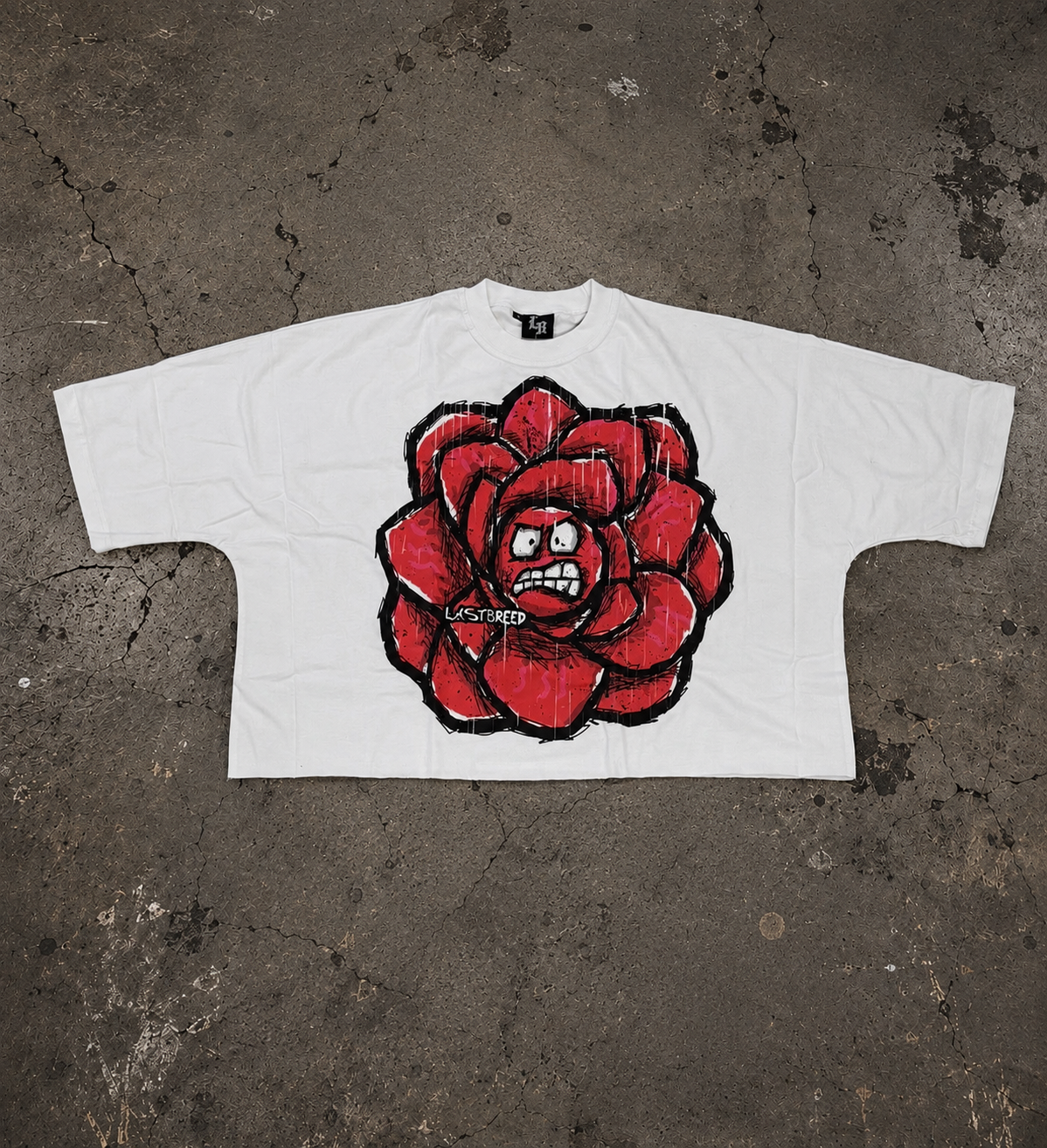 Last Breed Raging Rose Tee.