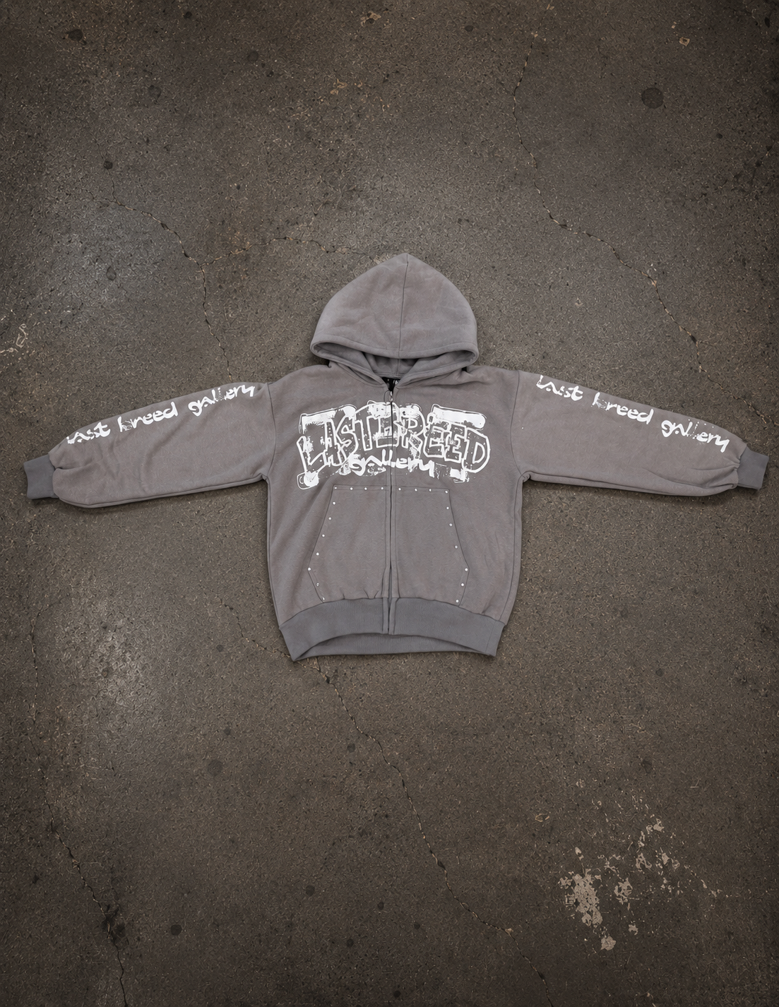 Last Breed Grey Jort Set.