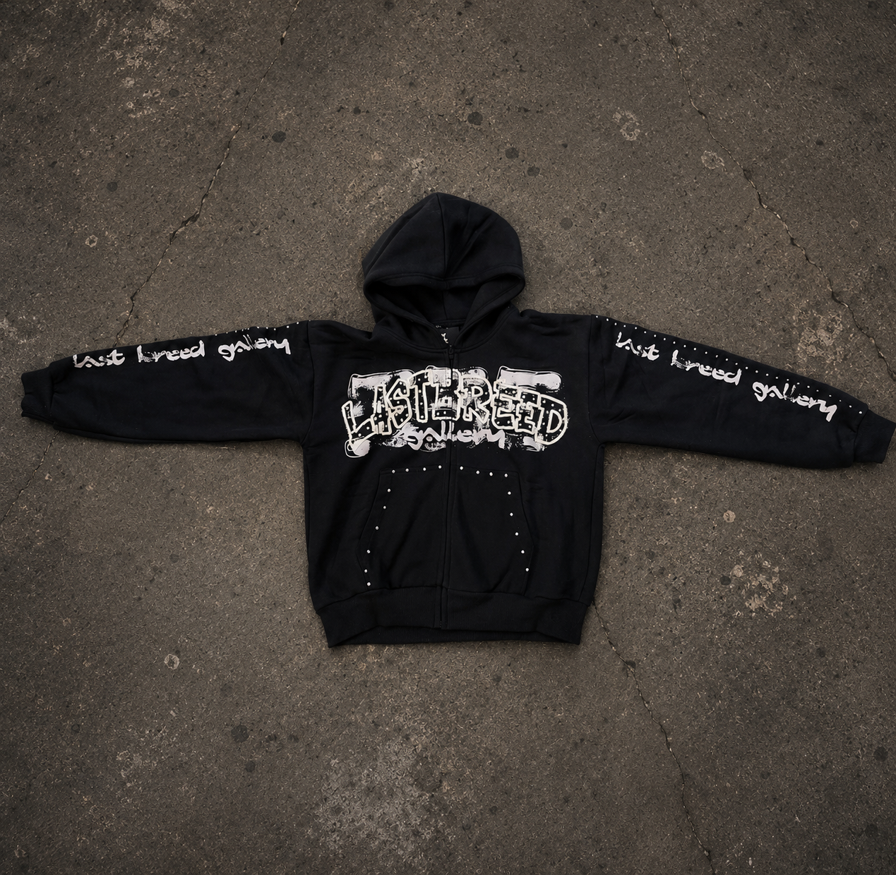 Last Breed Black Jort Set.