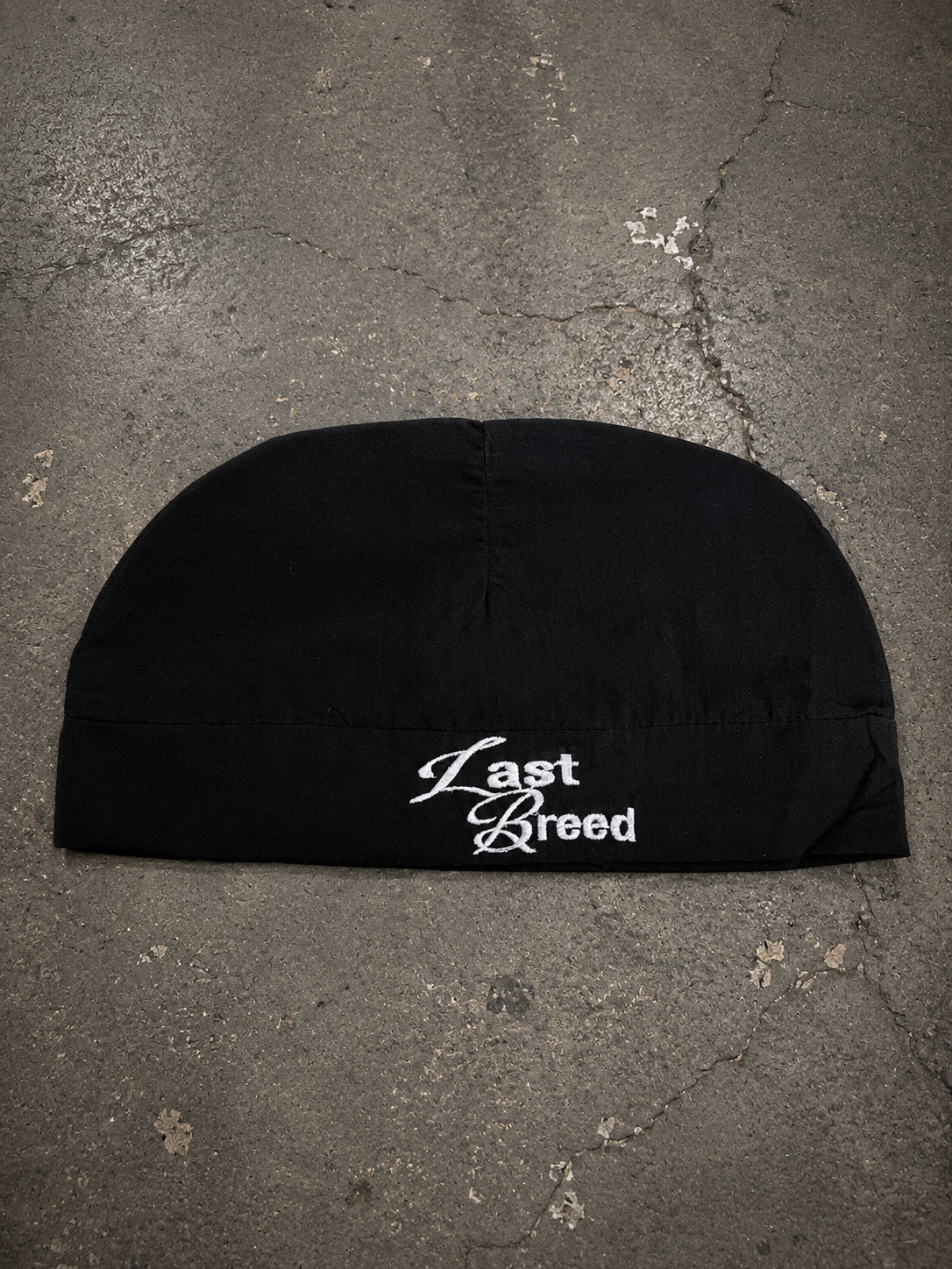 Last Breed Black Track Beanie.