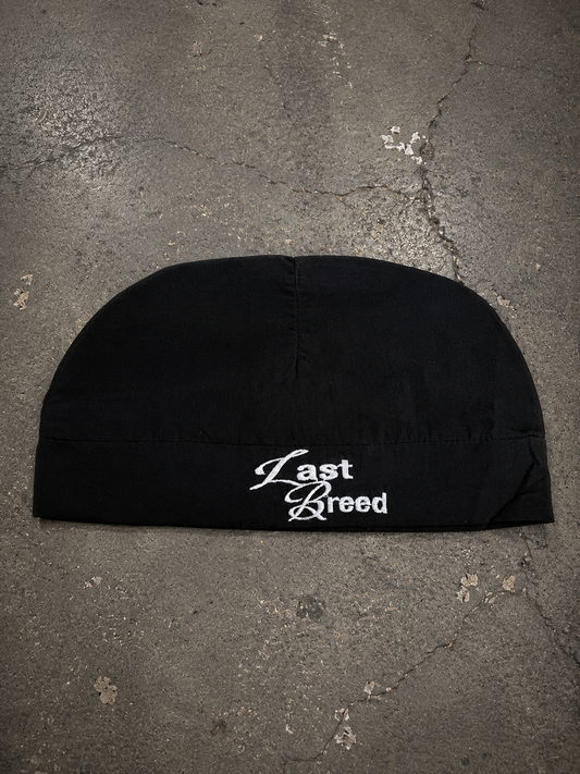 Last Breed Black Track Beanie.