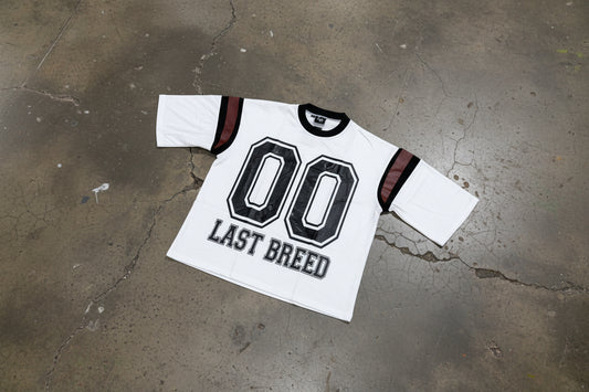 Last Breed Varsity Tee White
