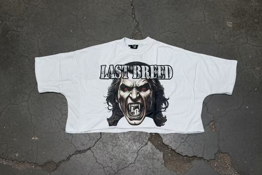 Last Breed Crop Tee White